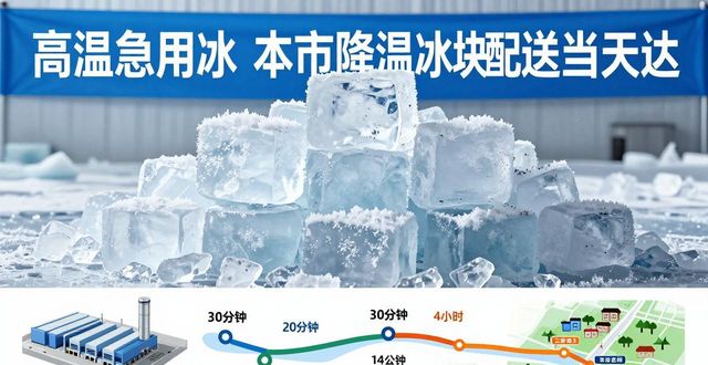 降温冰块配送流程_高效靠谱冰块运输_宝安降温冰块配送